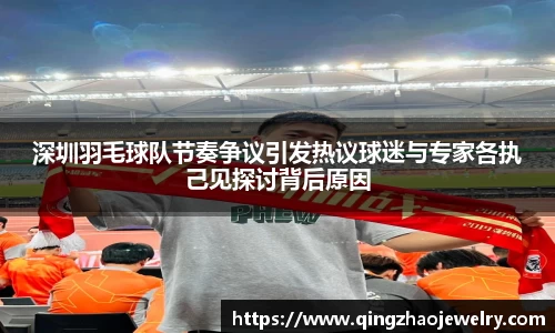 深圳羽毛球队节奏争议引发热议球迷与专家各执己见探讨背后原因